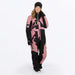 FXR Womens Cold Cross CX F.A.S.T. Monosuit - Black/Rose, front view