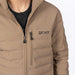 FXR Mens Podium Windproof Quilted Jacket - Canvas/Black, view 6