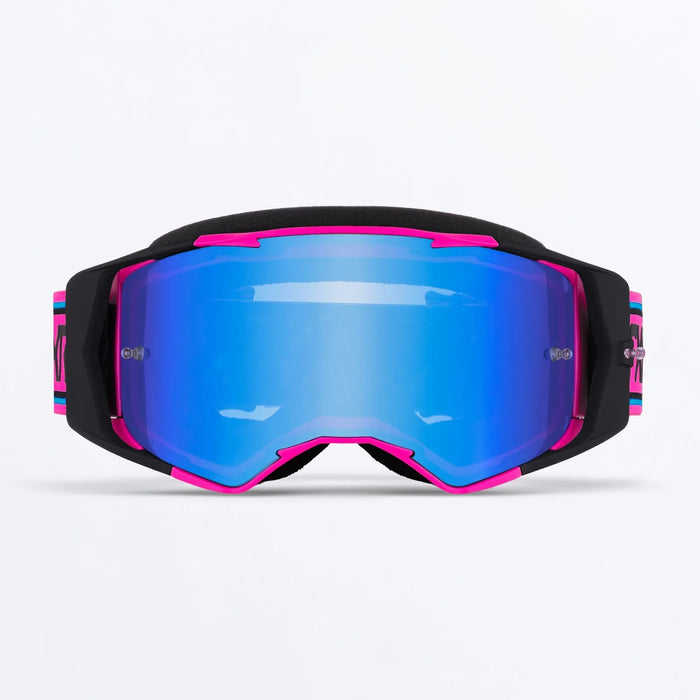FXR FXR Factory Ride MX Goggle - Sky/Razz, view 5