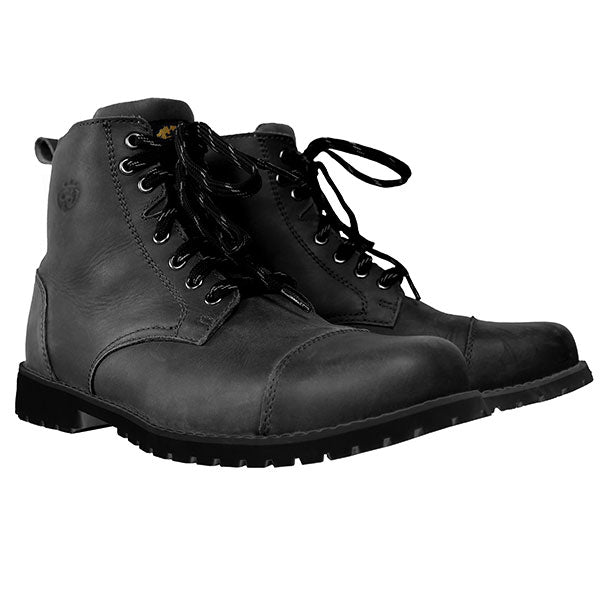 Helgrade Mens Reeves Leather Boots - Black