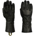 Helgrade Mens Hopper Water Resistant Leather Gloves - Black