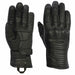 Helgrade Womens Loren Water Resistant Leather Gloves - Black