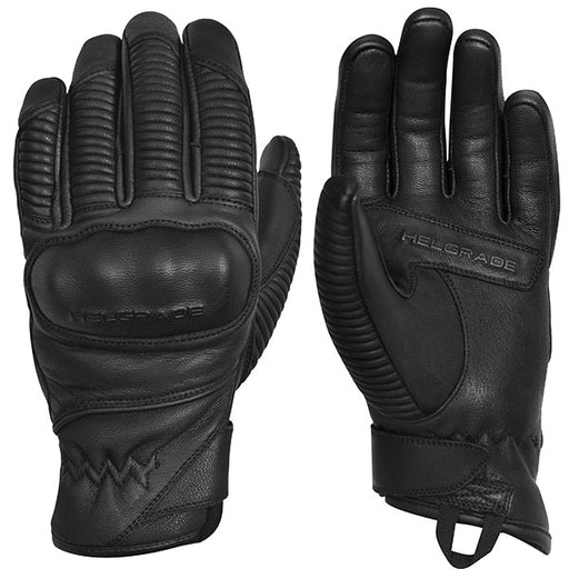 Helgrade Womens Jett Leather Gloves - Black