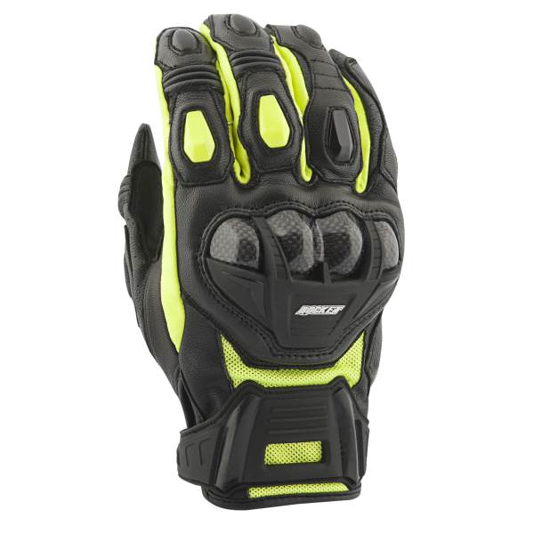 Joe Rocket Jrc Blaster SR Leather Gloves - High-Visibility