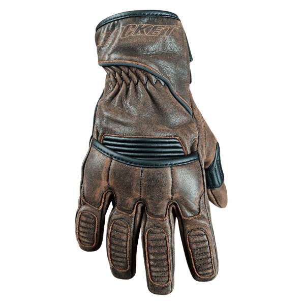 Joe Rocket Mens Jrc Iron Age Leather Gloves - Brown
