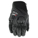 Joe Rocket Mens Speedmaster Air Leather/Mesh Short Gloves - Black