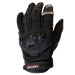 Teknic Mens Short Chicane Street Gloves - Black