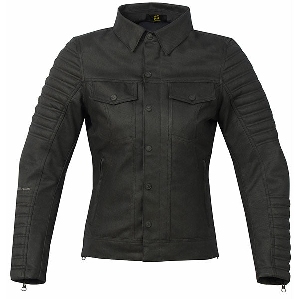 Helgrade Womens Swift Waxed Jacket - Black