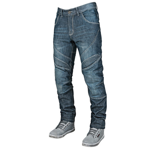 Speed & Strength Mens Rust and Redemption Straight Cut Armoured Jeans - Blue