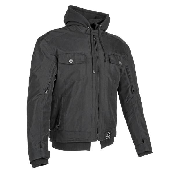 Joe Rocket Mens Great White North Textile Jacket - Black