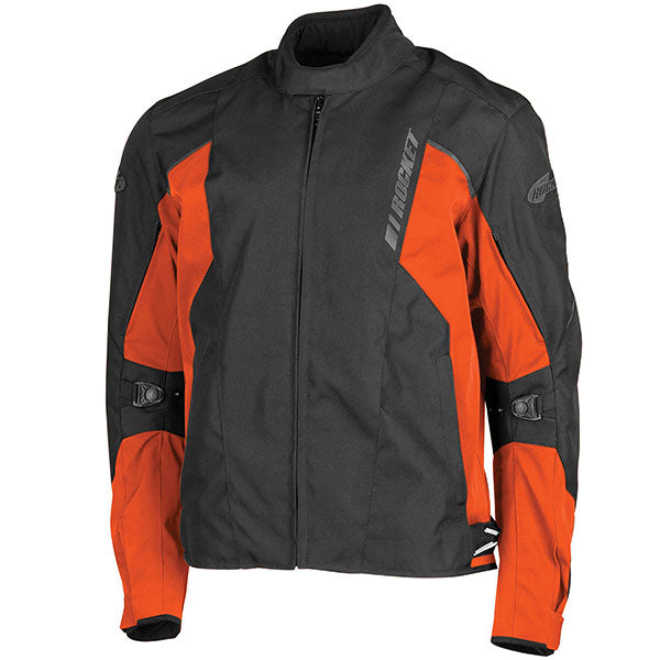 Joe Rocket Mens Atomic 2.0 Textile Jacket - Black/Orange
