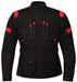Teknic Mens Expedition Waterproof Textile Jacket - Red/Black