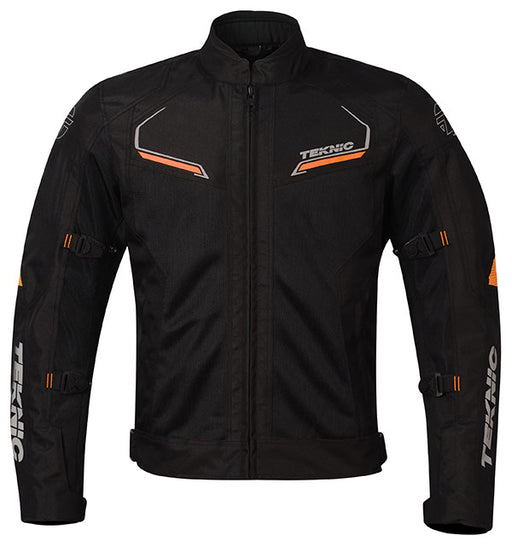 Teknic Mens Explorer Air Mesh Jacket - Orange/Black