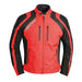 Teknic Mens Domain Waterproof Textile Jacket - Red/Black