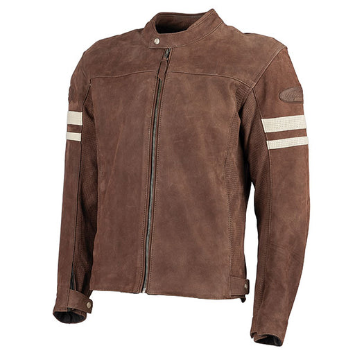 Joe Rocket Mens Classic 92 Leather Jacket - Brown