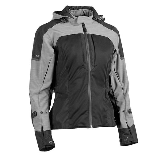 Joe Rocket Womens Victoria Waterproof Textile Jacket - Grey