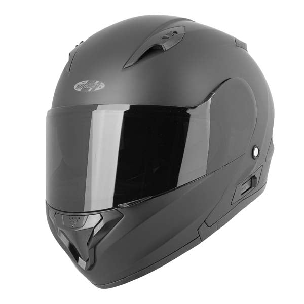 Joe Rocket RKT 300 Series - Solid Full Face Modular Helmet - Matte Black