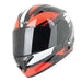 Joe Rocket RKT 300 Series Alter Ego Full Face Modular Helmet - Grey/Red