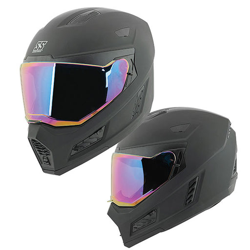 Speed & Strength SS1550 Solid Speed Full Face Helmet - Matte Black