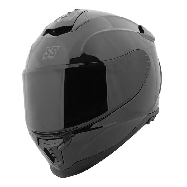 Speed & Strength SS1660 Solid Speed Full Face Helmet - Gloss Black