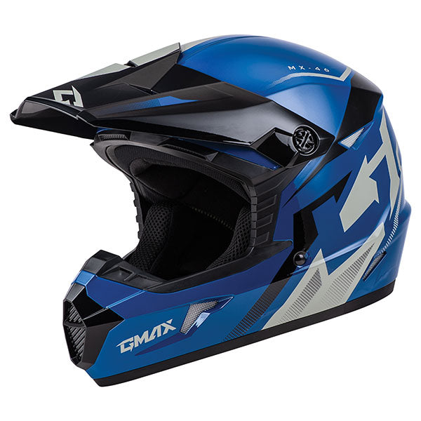 GMAX MX46 Compound MX Helmet - Blue