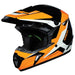GMAX Youth MX46Y Cyclus MX Helmet - Black/Orange