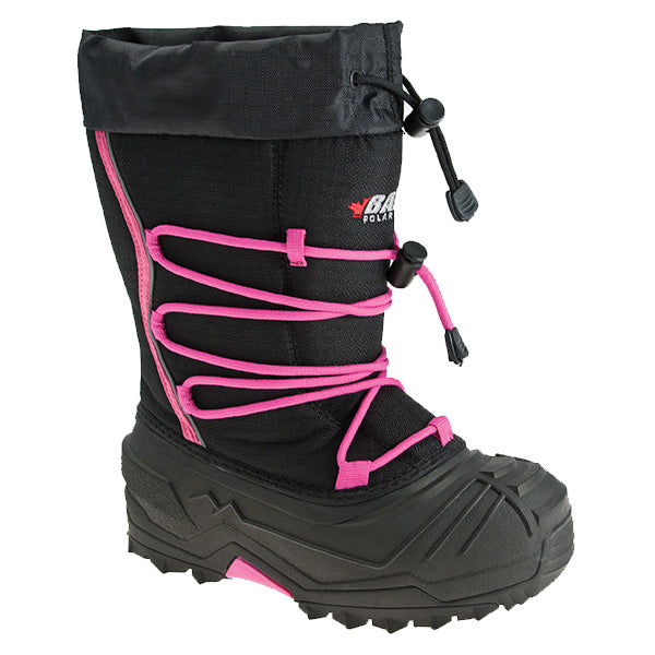 Baffin Youth Young Snogoose Boots - Black/Pink