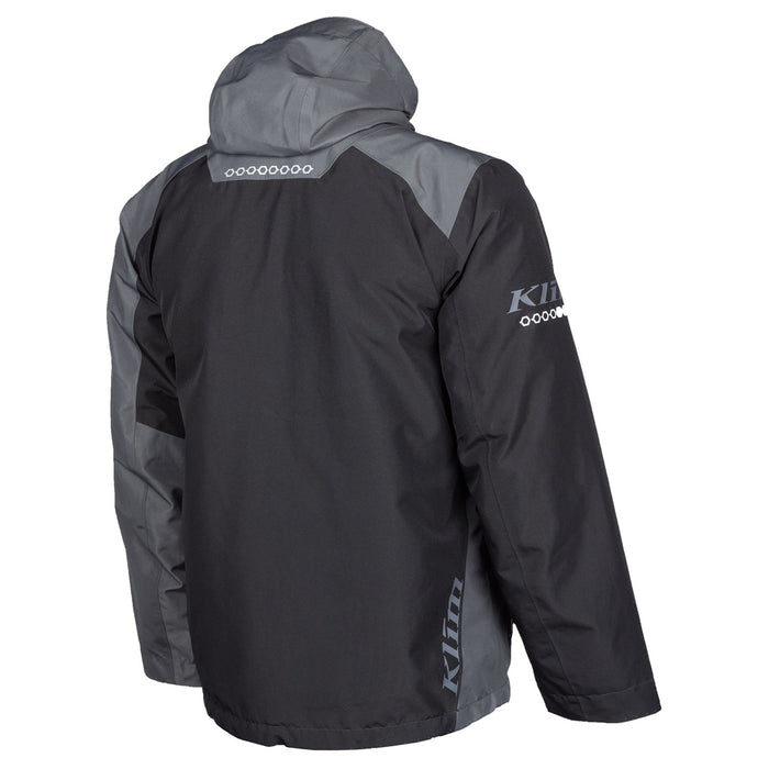 Klim Mens Kompound Hybrid Jacket - Non-Current - Black - Asphalt, view 3