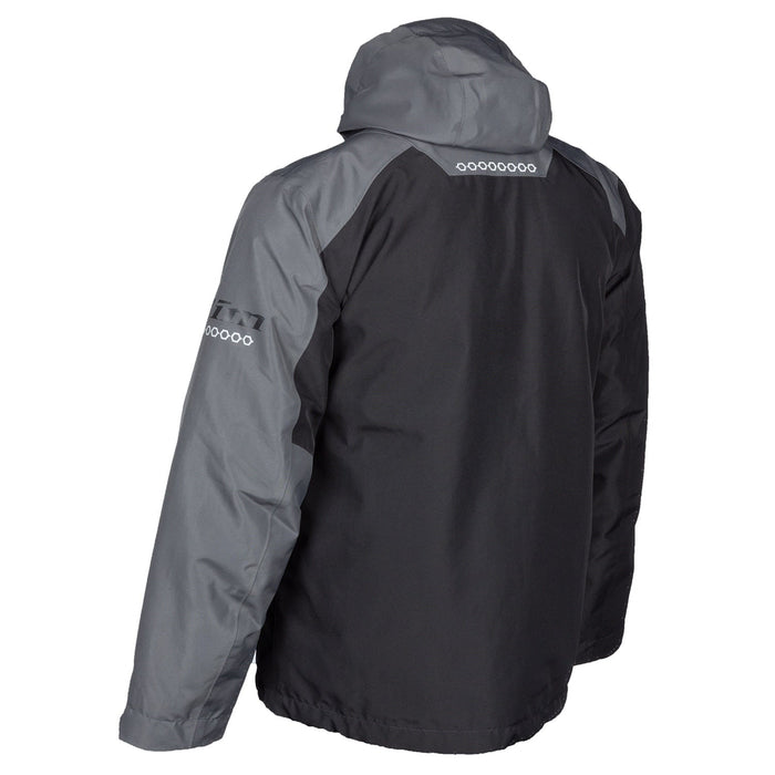 Klim Mens Kompound Hybrid Jacket - Non-Current - Black - Asphalt, view 6