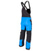 Klim Mens Storm Bib - Non-Current - Electric Blue Lemonade - Black, view 2