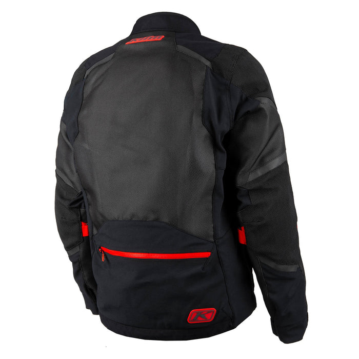 Klim Baja Jacket - Black - Fiery Red