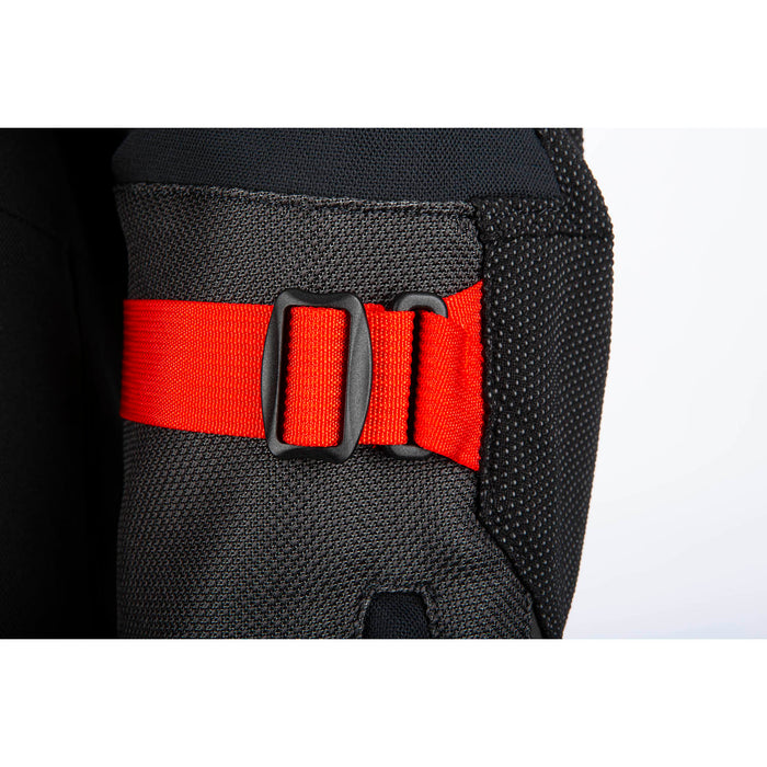 Klim Baja Jacket - Black - Fiery Red