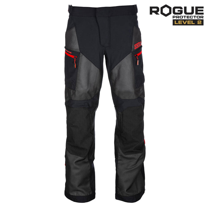 Klim Baja Pant - Black - Fiery Red