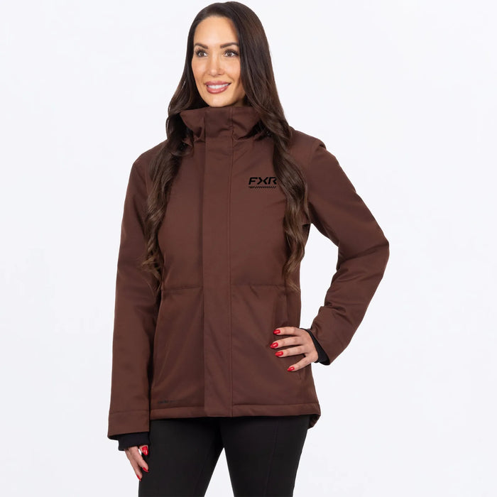 FXR Womens Ascend Jacket - Dark Cedar, view 2