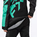 FXR Womens Cold Cross CX F.A.S.T. Monosuit - Black/Asphalt/Mint, view 8