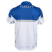 Klim Mens Launch Polo - Nightfall Blue - White, view 2