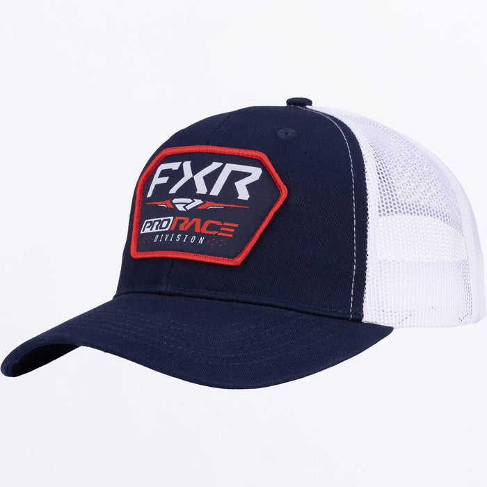 FXR Race Division Hat - Navy/Red, front view