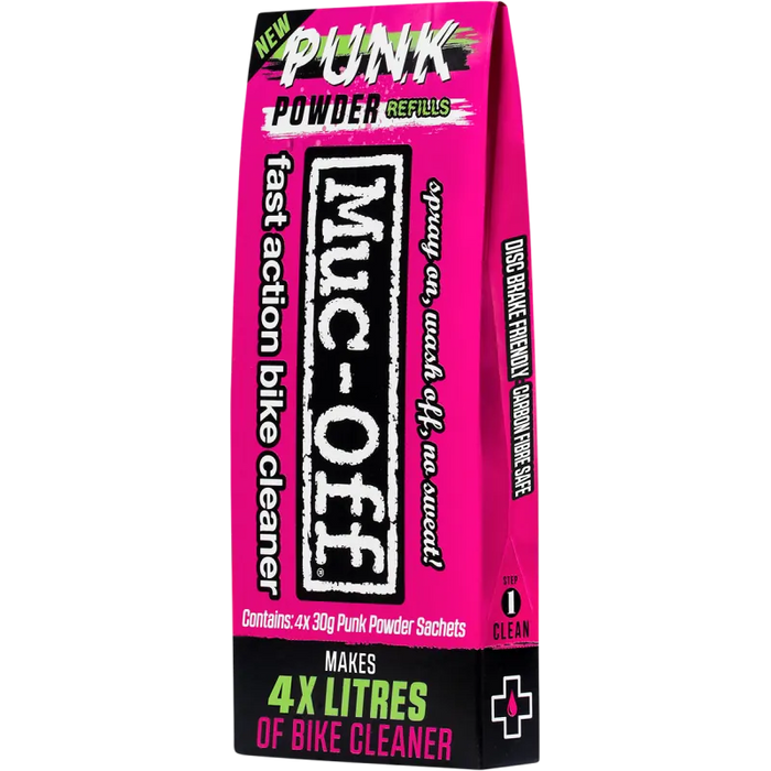Muc-Off Punk Powder Bike Cleaner - Punk Powder Only (4 pack) - Front