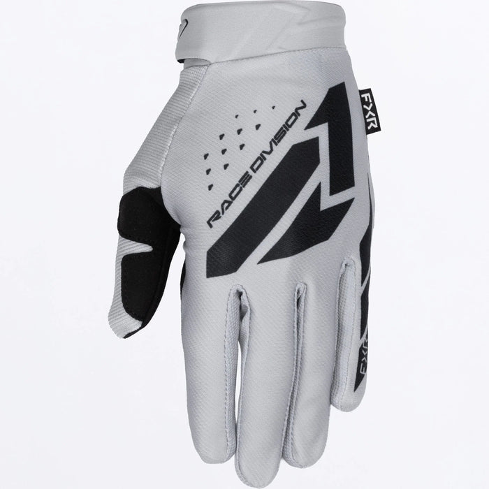 FXR Reflex MX Glove 2026 - Grey/Black, front view