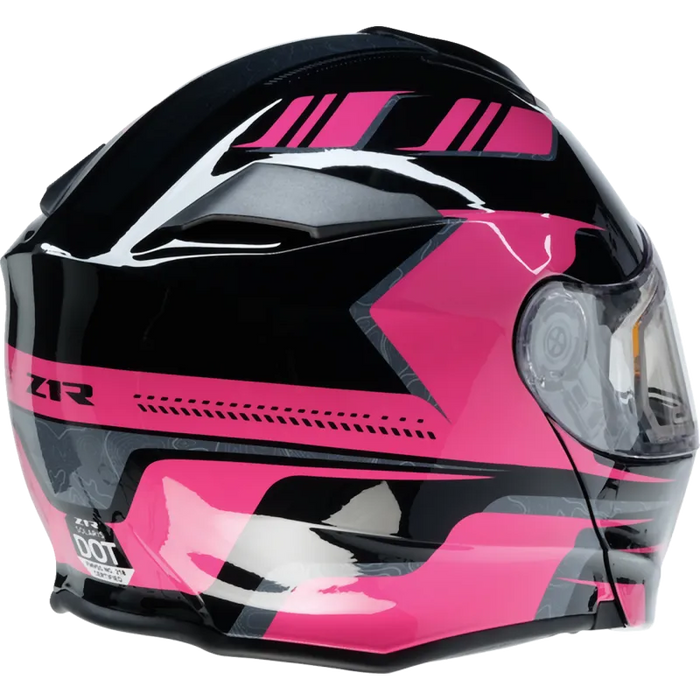 Z1R Solaris 2.0 First Tracks Helmet with Electric Dual Lens Face Shield