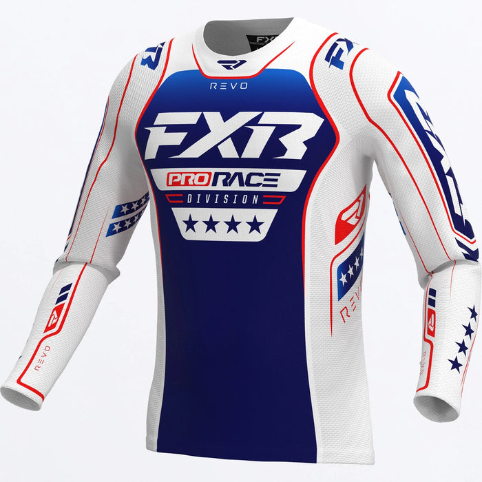 FXR Revo Patriot MX Jersey - Patriot, front view