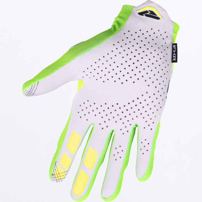 FXR Pro-Fit Air MX Glove 2027 - HiVis/White, view 2