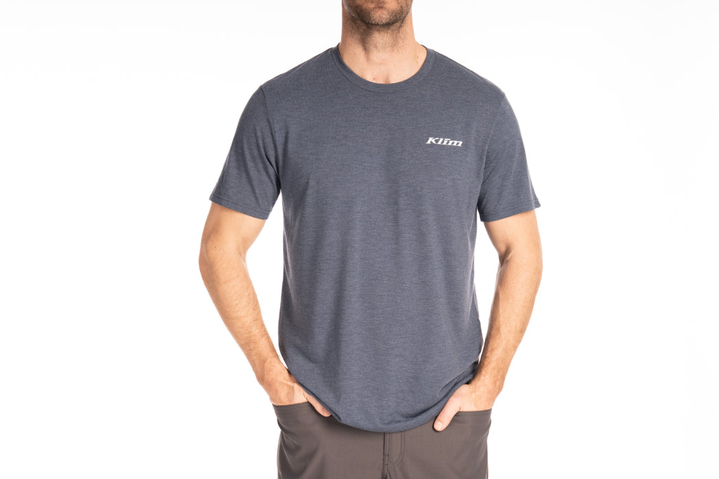 KLIM Mens Saddle Mountain Tri-blend Tee