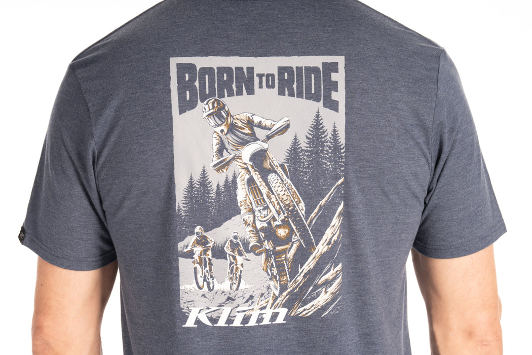 KLIM Mens Saddle Mountain Tri-blend Tee