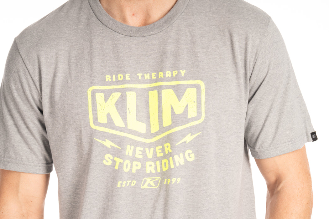 KLIM Mens Ride Therapy Tri-blend Tee