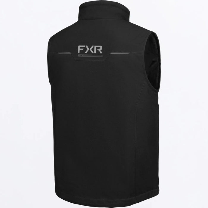 FXR Mens Evolution FX Tech Shell Vest - Black, view 2