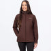 FXR Womens Hydrogen Softshell Jacket 2027 - Dark Cedar/Sand, view 2