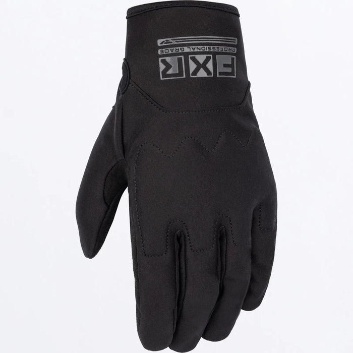 FXR Mens Cold Stop Mechanics Glove - Black, front view