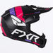 FXR Youth Clutch MX Helmet - Razz/Lavender, view 4