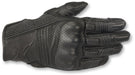 Alpinestars Mens Mustang V2 Leather Gloves - Black/Black